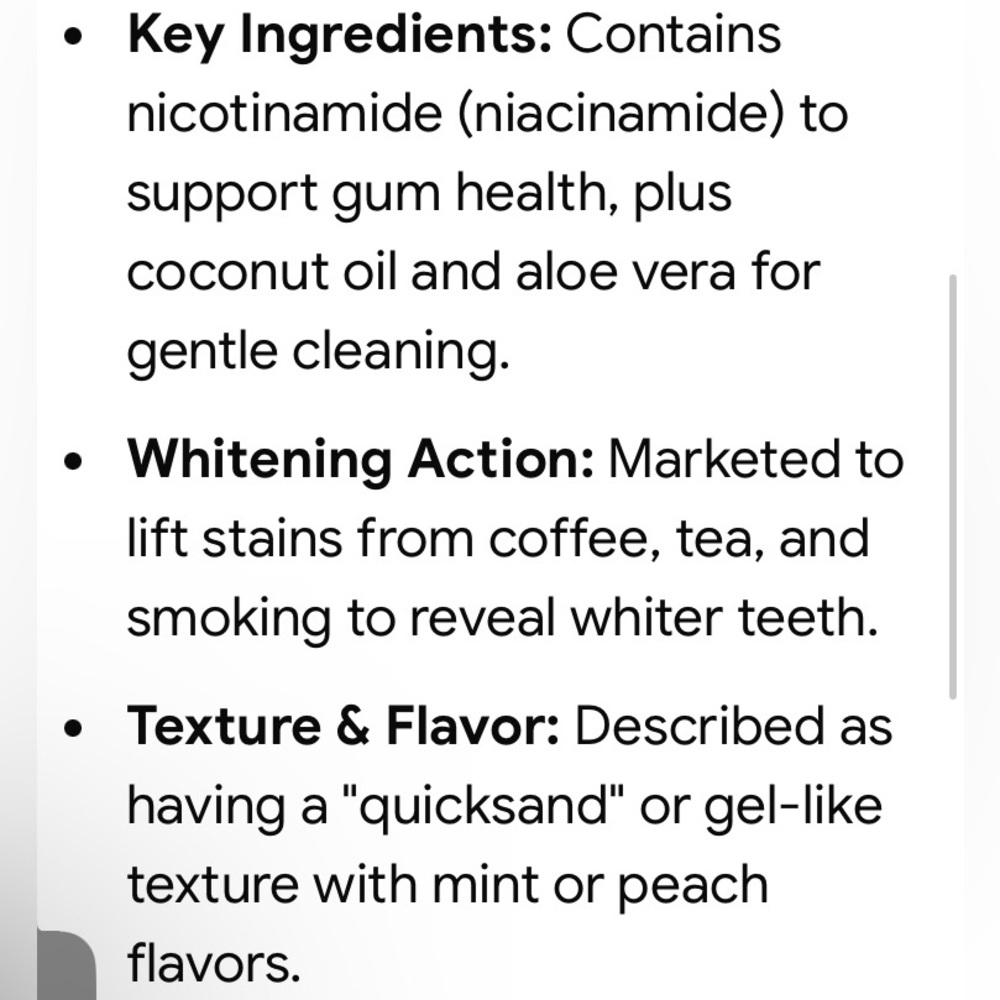 WOADEE Bright White Toothpaste Nicotinamide remove tea coffee & cigarette stains - Picture 8 of 8